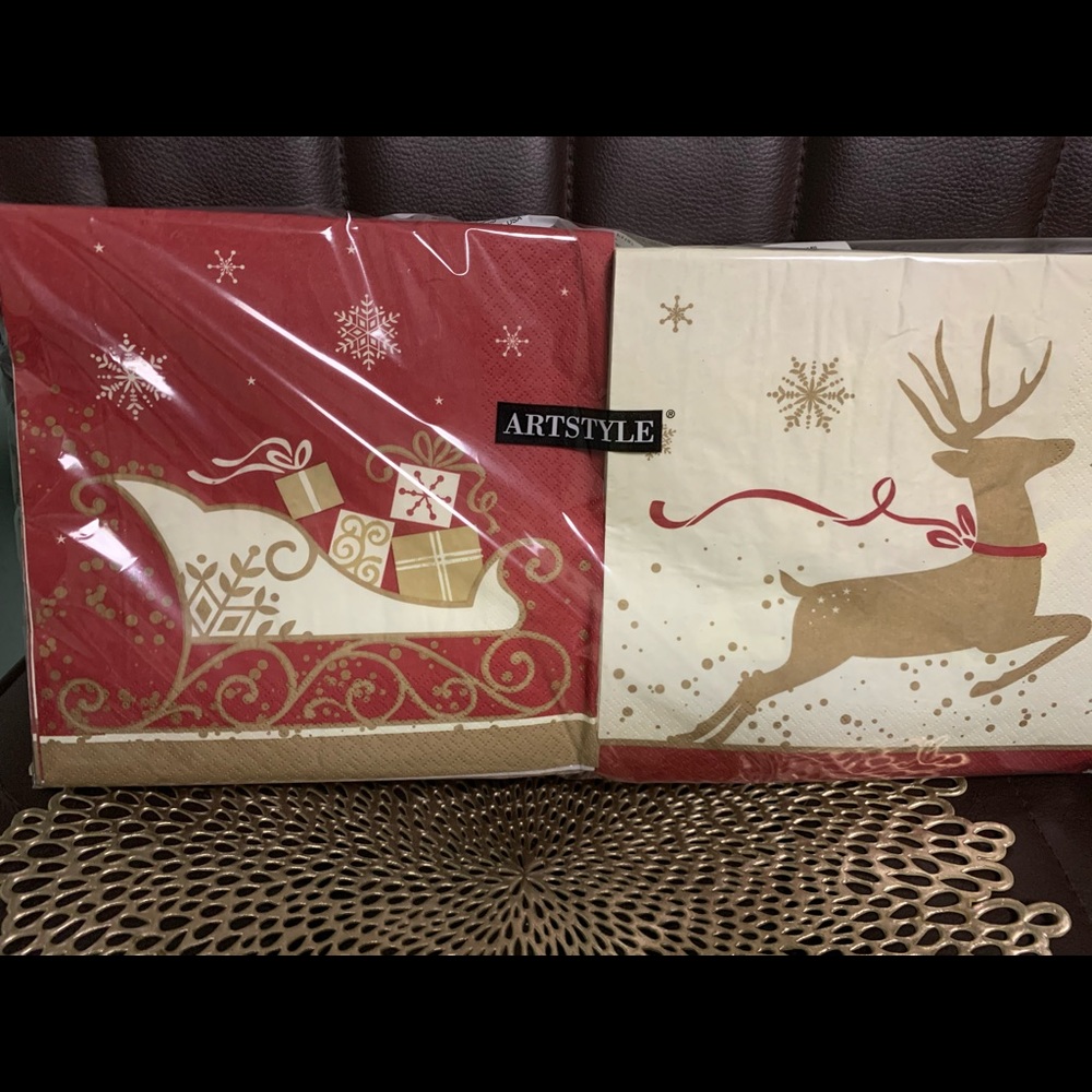 Christmas napkins
